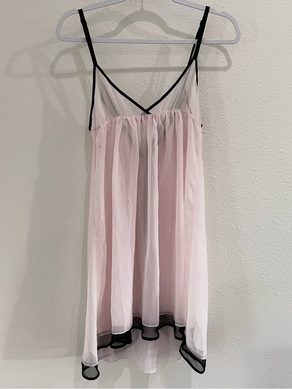 Oscar De La Renta Pink Babydoll Teddy Sleepwear Romantic - Picture 5 of 5